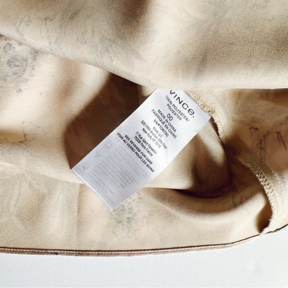 NEW Vince Wild Flower Cowl Neck A-Line Midi Dress - Picture 8 of 9